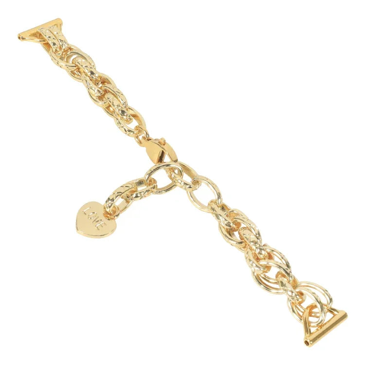 Universal Metal Chain Watch Band, 20mm, 22mm