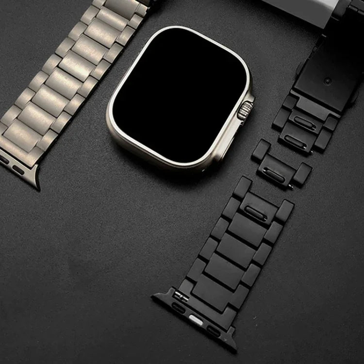 Correia de relógio em liga de titânio com desmontagem rápida, Para Apple Watch Ultra 49mm / Series 8&7 45mm / SE 2&6&SE&5&4 44mm / 3&2&1 42mm, Para Apple Watch Series 8&7 41mm / SE 2&6&SE&5&4 40mm / 3&2&1 38mm