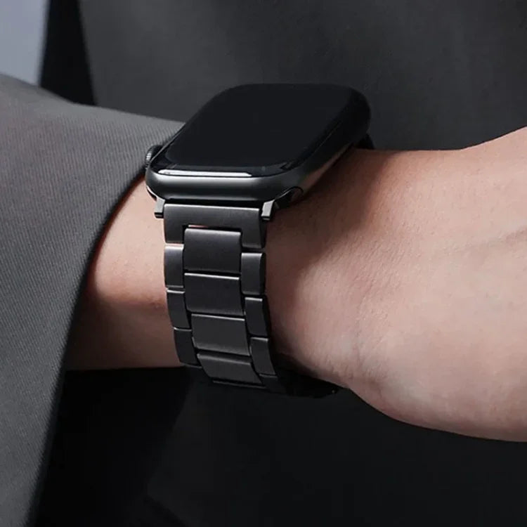 Correia de relógio em liga de titânio com desmontagem rápida, Para Apple Watch Ultra 49mm / Series 8&7 45mm / SE 2&6&SE&5&4 44mm / 3&2&1 42mm, Para Apple Watch Series 8&7 41mm / SE 2&6&SE&5&4 40mm / 3&2&1 38mm