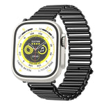 Correia de relógio em aço inoxidável com fivela de corrente, Para Apple Watch Ultra 49mm / Series 8&7 45mm / SE 2&6&SE&5&4 44mm / 3&2&1 42mm, Para Apple Watch Series 8&7 41mm / SE 2&6&SE&5&4 40mm / 3&2&1 38mm