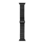 Correia de relógio em liga de titânio com fivela plana, Para Apple Watch Ultra 49mm / Series 8&7 45mm / SE 2&6&SE&5&4 44mm / 3&2&1 42mm, Para Apple Watch Series 8&7 41mm / SE 2&6&SE&5&4 40mm / 3&2&1 38mm