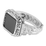 Correia de Relógio em Metal com Olho de Cobre, Para Apple Watch Ultra 49mm / Série 8&7 45mm / SE 2&6&SE&5&4 44mm / 3&2&1 42mm, Para Apple Watch Série 8&7 41mm / SE 2&6&SE&5&4 40mm / 3&2&1 38mm