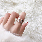 Anel combinado para senhora em prata de lei S925 com estilo cool, J286, J781, J759, J797, J758, J242, J1109, J1071, J1096, J1110, J789, J1717, J1740, J224, J449, J341, J443, J1644, J005, J282, J623, J1658, J406, J1454, J815