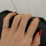 Anel combinado para senhora em prata de lei S925 com estilo cool, J286, J781, J759, J797, J758, J242, J1109, J1071, J1096, J1110, J789, J1717, J1740, J224, J449, J341, J443, J1644, J005, J282, J623, J1658, J406, J1454, J815