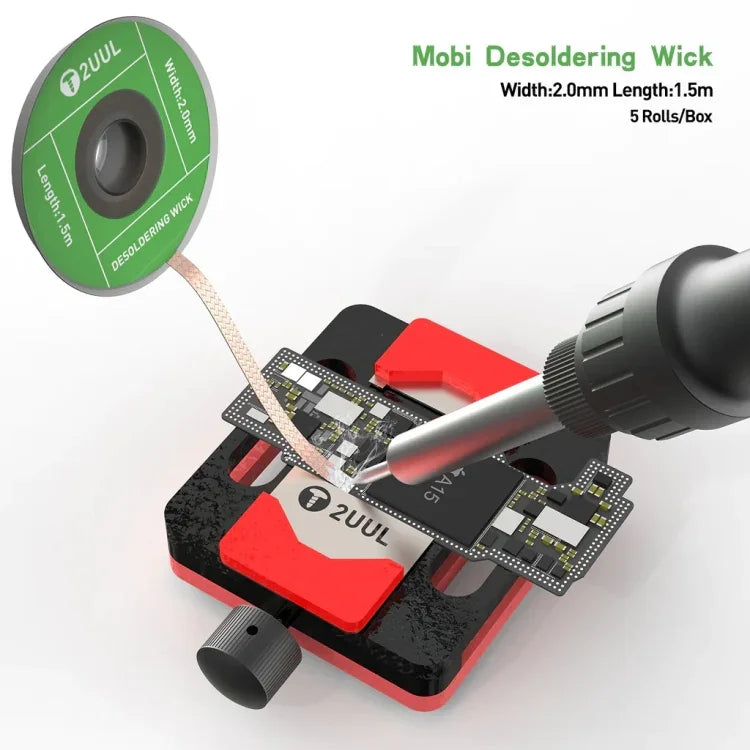 5 em 1 2UUL DW01 Mobi Malha de Dessoldagem 2015