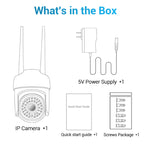 ESCAM PVR007 Câmara WiFi HD Inteligente 3MP Suporta Visão Noturna a Cores Completas / Detecção de Movimento / Alarme Sonoro / Cartão TF, PVR007