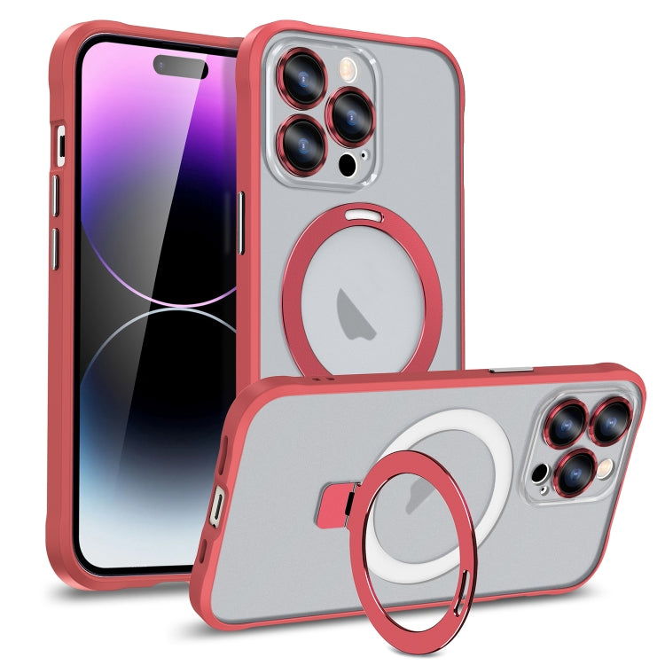 Metal Eyes Series MagSafe Magnetic Holder Phone Case, For iPhone 14, For iPhone 14 Plus, For iPhone 14 Pro, For iPhone 14 Pro Max, For iPhone 12, For iPhone 12 Pro, For iPhone 12 Pro Max, For iPhone 11, For iPhone 11 Pro Max