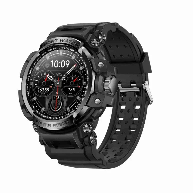 Relógio Inteligente Desportivo LC16 com Ecrã de 1,32 polegadas e Resistência à Água IP68, Suporta Chamadas Bluetooth / Monitorização de Frequência Cardíaca