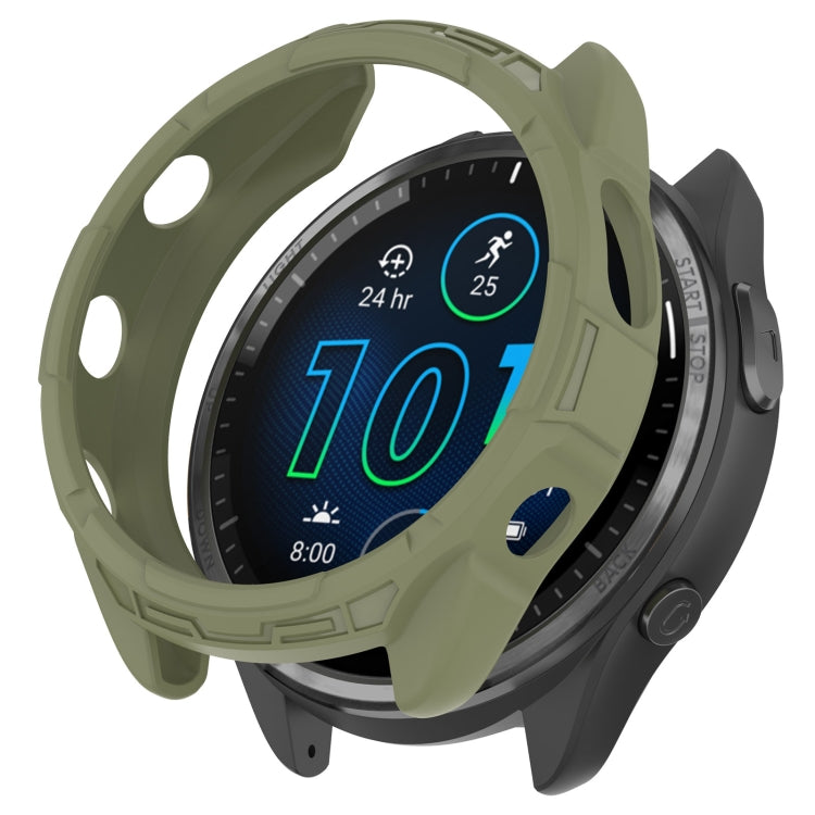 Armor Hollow Watch Protective Case, For Garmin Forerunner 265, For Garmin Forerunner 265S, For Garmin Forerunner 965