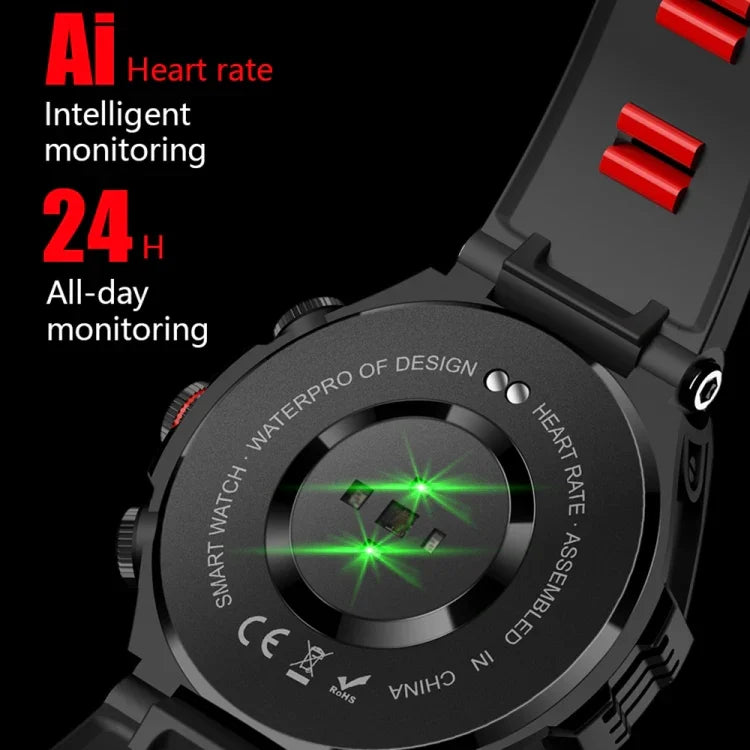 Relógio Inteligente CT18 com Ecrã AMOLED de 1,43 polegadas, Suporta Chamada Bluetooth / Detecção de Oxigénio no Sangue