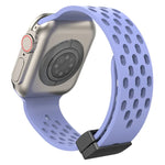 Correia de Relógio em Silicone com Fecho Magnético, Para Apple Watch Series 8&7 41mm, Para Apple Watch Series 8&7 45mm