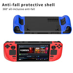 Capa Anti-queda com Contraste de Cor GKK para Consola de Jogos Steam Deck, Capa GKK (Vermelho), Capa GKK (Azul), Capa GKK (Preto)