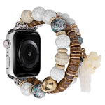 Correia de Relógio com Pingente de Elefante em Contas, Para Apple Watch 2 42 mm, Para Apple Watch 2 38mm, Para Apple Watch 42mm, Para Apple Watch 38mm