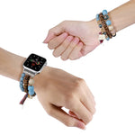 Correia de Relógio com Pingente de Elefante em Contas, Para Apple Watch 2 42 mm, Para Apple Watch 2 38mm, Para Apple Watch 42mm, Para Apple Watch 38mm