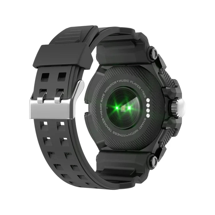 Relógio Inteligente OVISEN GT100 2 em 1 com Ecrã TFT de 1,39 polegadas e Auricular Bluetooth, Suporta Monitorização de Oxigénio no Sangue / Música Bluetooth
