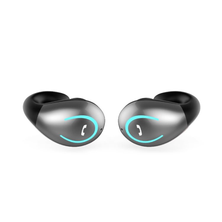 YX08 Auriculares Estéreo Sem Fios Bluetooth V5.0 Ultra-leves com Gancho para orelha, Binaurais, Duplos