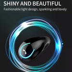 YX08 Auriculares Estéreo Sem Fios Bluetooth V5.0 Ultra-leves com Gancho para orelha, Binaurais, Duplos