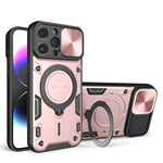Capa de Telemóvel com Suporte Magnético Deslizante com Textura CD, Para iPhone 14 Pro Max, Para iPhone 13 Pro Max, Para iPhone 13 Pro, Para iPhone 13, Para iPhone 12, Para iPhone 12 Pro Max, Para iPhone 12 Pro, Para iPhone 11 Pro Max