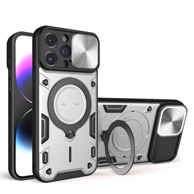 Capa de Telemóvel com Suporte Magnético Deslizante com Textura CD, Para iPhone 14 Pro Max, Para iPhone 13 Pro Max, Para iPhone 13 Pro, Para iPhone 13, Para iPhone 12, Para iPhone 12 Pro Max, Para iPhone 12 Pro, Para iPhone 11 Pro Max