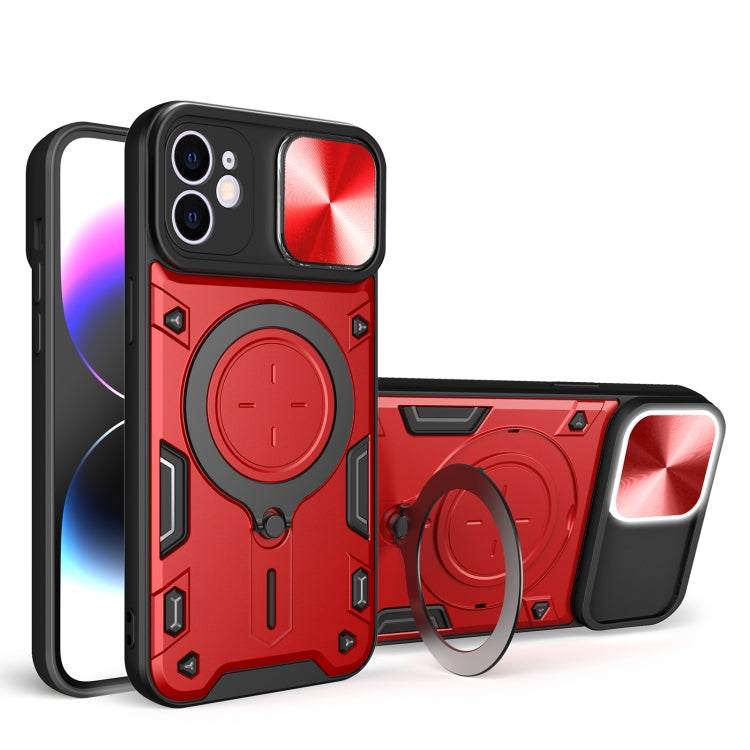 Capa de Telemóvel com Suporte Magnético Deslizante com Textura CD, Para iPhone 14 Pro Max, Para iPhone 13 Pro Max, Para iPhone 13 Pro, Para iPhone 13, Para iPhone 12, Para iPhone 12 Pro Max, Para iPhone 12 Pro, Para iPhone 11 Pro Max