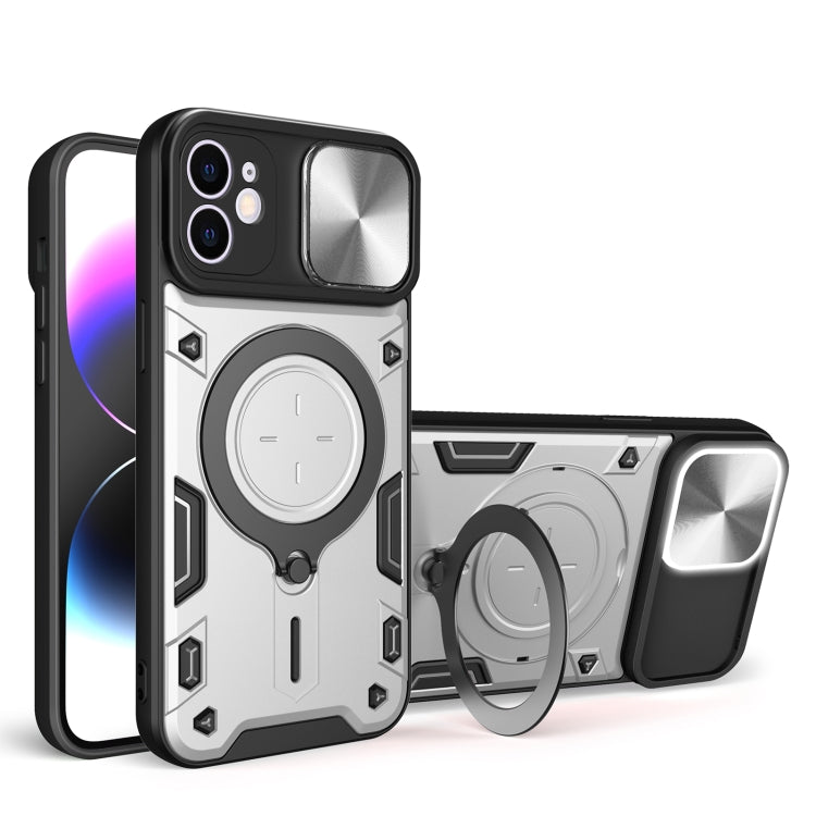 Capa de Telemóvel com Suporte Magnético Deslizante com Textura CD, Para iPhone 14 Pro Max, Para iPhone 13 Pro Max, Para iPhone 13 Pro, Para iPhone 13, Para iPhone 12, Para iPhone 12 Pro Max, Para iPhone 12 Pro, Para iPhone 11 Pro Max