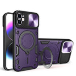 Capa de Telemóvel com Suporte Magnético Deslizante com Textura CD, Para iPhone 14 Pro Max, Para iPhone 13 Pro Max, Para iPhone 13 Pro, Para iPhone 13, Para iPhone 12, Para iPhone 12 Pro Max, Para iPhone 12 Pro, Para iPhone 11 Pro Max