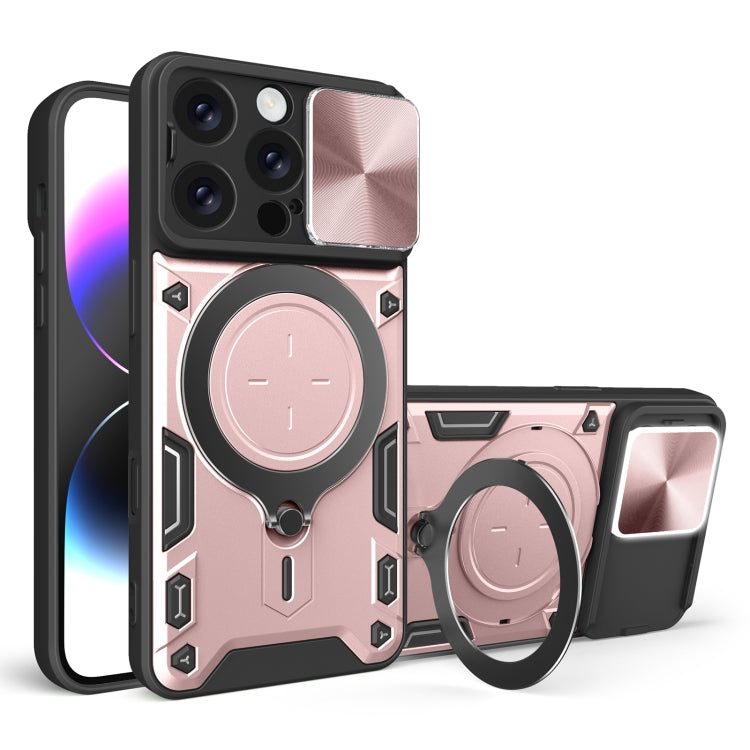 Capa de Telemóvel com Suporte Magnético Deslizante com Textura CD, Para iPhone 17e / 16e, Para iPhone 17 Pro Max, Para iPhone 17 Pro, Para iPhone 17, Para iPhone Air, Para iPhone 16 Pro Max, Para iPhone 16 Pro, Para iPhone 16 Plus