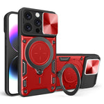 Capa de Telemóvel com Suporte Magnético Deslizante com Textura CD, Para iPhone 17e / 16e, Para iPhone 17 Pro Max, Para iPhone 17 Pro, Para iPhone 17, Para iPhone Air, Para iPhone 16 Pro Max, Para iPhone 16 Pro, Para iPhone 16 Plus