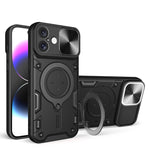 Capa de Telemóvel com Suporte Magnético Deslizante com Textura CD, Para iPhone 17e / 16e, Para iPhone 17 Pro Max, Para iPhone 17 Pro, Para iPhone 17, Para iPhone Air, Para iPhone 16 Pro Max, Para iPhone 16 Pro, Para iPhone 16 Plus