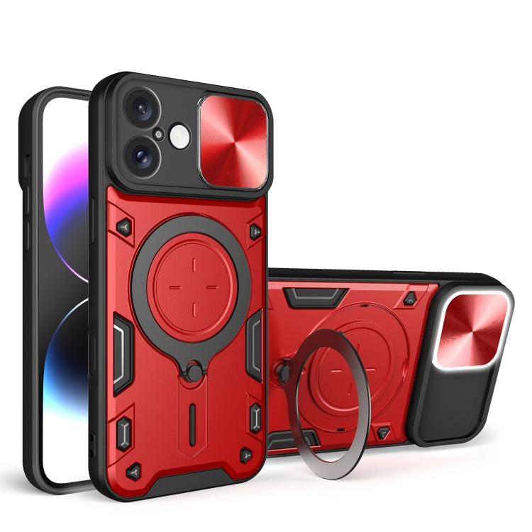 Capa de Telemóvel com Suporte Magnético Deslizante com Textura CD, Para iPhone 17e / 16e, Para iPhone 17 Pro Max, Para iPhone 17 Pro, Para iPhone 17, Para iPhone Air, Para iPhone 16 Pro Max, Para iPhone 16 Pro, Para iPhone 16 Plus