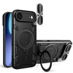 Capa de Telemóvel com Suporte Magnético Deslizante com Textura CD, Para iPhone 17e / 16e, Para iPhone 17 Pro Max, Para iPhone 17 Pro, Para iPhone 17, Para iPhone Air, Para iPhone 16 Pro Max, Para iPhone 16 Pro, Para iPhone 16 Plus