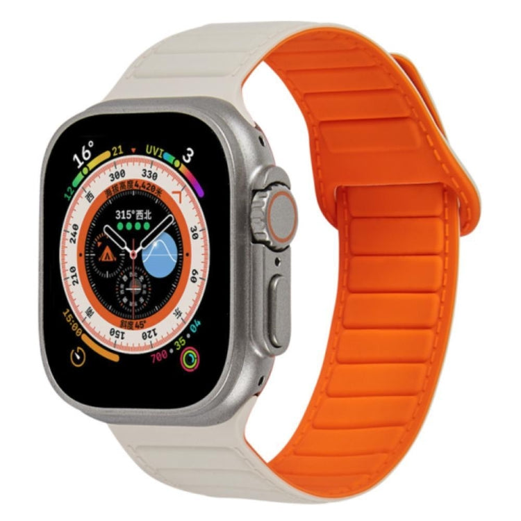 Loop Magnetic Silicone Watch Band, For Apple Watch 9 41mm, For Apple Watch Ultra 49mm, For Apple Watch 8 41mm