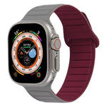 Loop Magnetic Silicone Watch Band, For Apple Watch 9 41mm, For Apple Watch Ultra 49mm, For Apple Watch 8 41mm