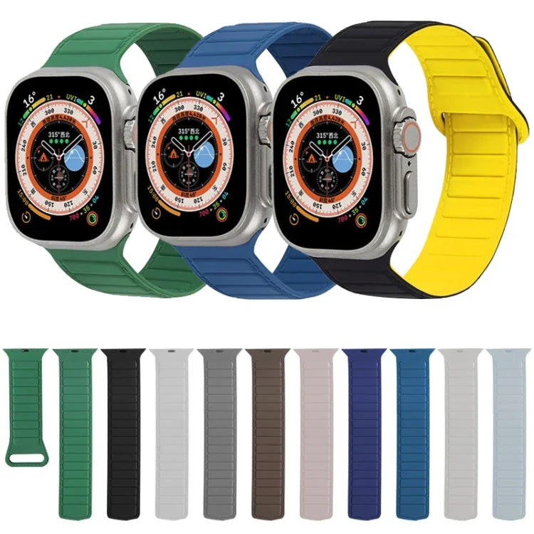 Correia Magnética de Silicone Loop para Apple Watch 38mm