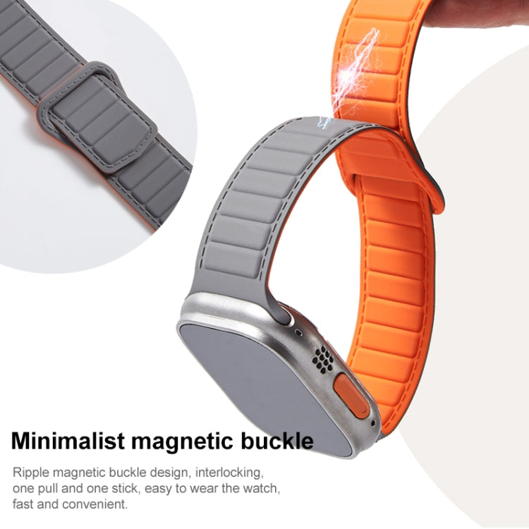 Loop Magnetic Silicone Watch Band, For Apple Watch 9 41mm, For Apple Watch Ultra 49mm, For Apple Watch 8 41mm