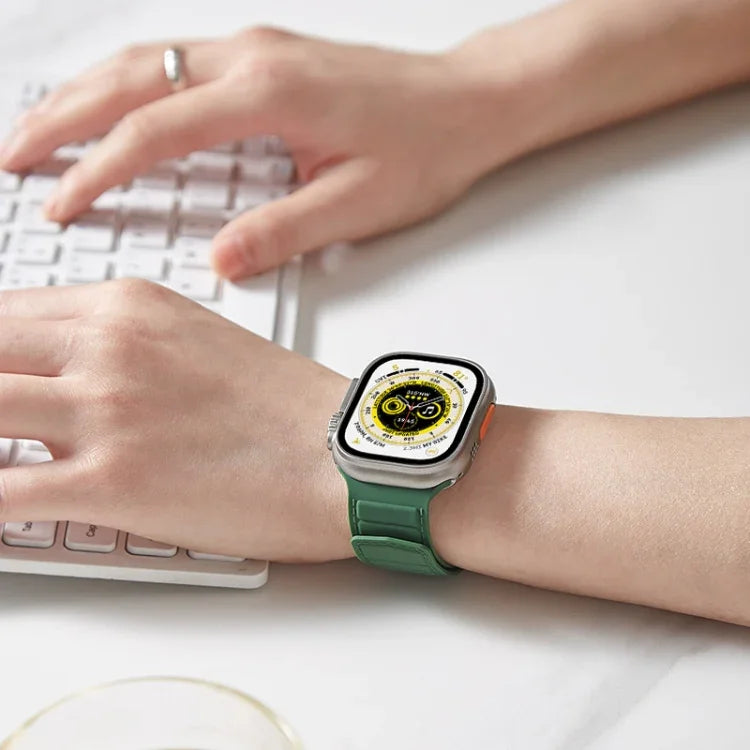 Correia Magnética de Silicone Loop para Apple Watch 38mm