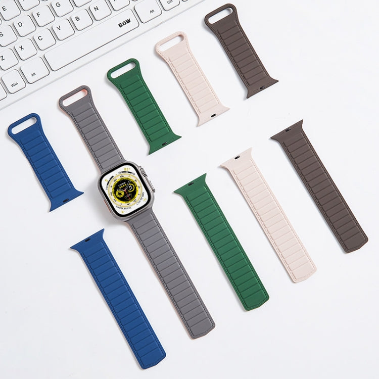 Loop Magnetic Silicone Watch Band, For Apple Watch 9 41mm, For Apple Watch Ultra 49mm, For Apple Watch 8 41mm
