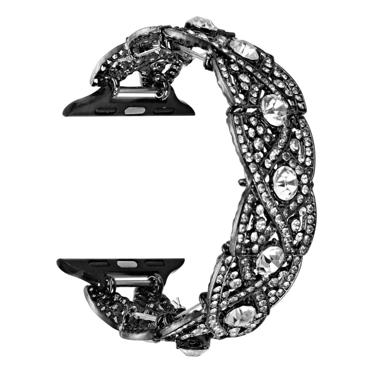 Pulseira de relógio metálica torção diamante, para Apple Watch Series 10 46mm, para Apple Watch Series 10 42mm, para Apple Watch SE 2023 44mm, para Apple Watch SE 2023 40mm, para Apple Watch Ultra 2 49mm, para Apple Watch 9 45mm, para Apple Watch 9 41mm
