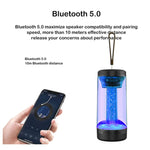 Coluna Bluetooth Sem Fios Portátil com Luz Ambiente RGB Z15, Z15