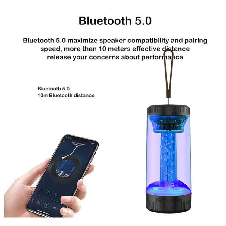 Coluna Bluetooth Sem Fios Portátil com Luz Ambiente RGB Z15, Z15
