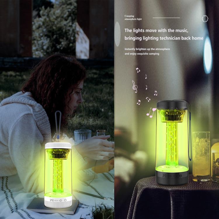Coluna Bluetooth Sem Fios Portátil com Luz Ambiente RGB Z15, Z15