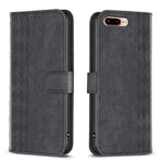 Plaid Embossed Leather Phone Case, For iPhone SE 2022 / 7 / 8, For iPhone 15, For iPhone 7 Plus / 8 Plus