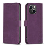 Plaid Embossed Leather Phone Case, For iPhone SE 2022 / 7 / 8, For iPhone 15, For iPhone 7 Plus / 8 Plus