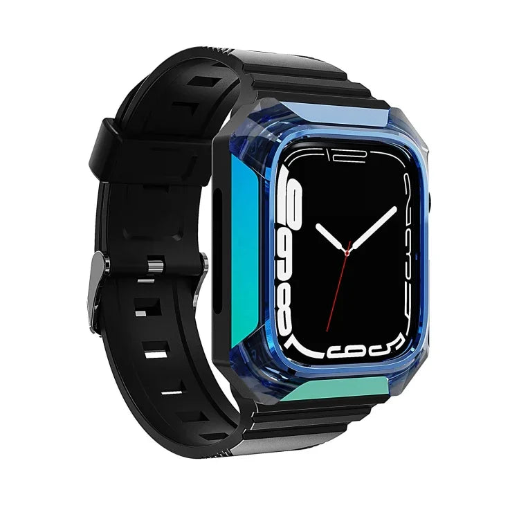 Pulseira integrada em TPU com capa Armor, Para Apple Watch 2 38mm, Para Apple Watch 42mm, Para Apple Watch 38mm