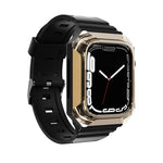 Pulseira integrada em TPU com capa Armor, Para Apple Watch 2 38mm, Para Apple Watch 42mm, Para Apple Watch 38mm
