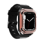 Pulseira integrada em TPU com capa Armor, Para Apple Watch 2 38mm, Para Apple Watch 42mm, Para Apple Watch 38mm