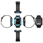 Pulseira integrada em TPU com capa Armor, Para Apple Watch 2 38mm, Para Apple Watch 42mm, Para Apple Watch 38mm