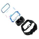Pulseira integrada em TPU com capa Armor, Para Apple Watch 2 38mm, Para Apple Watch 42mm, Para Apple Watch 38mm