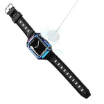 Pulseira integrada em TPU com capa Armor, Para Apple Watch 2 38mm, Para Apple Watch 42mm, Para Apple Watch 38mm