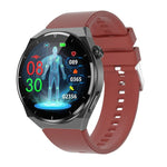Relógio Inteligente TK20 com Ecrã de 1,39 polegadas e Correia de Silicone, Suporta ECG / Cuidados Remotos para a Família / Monitorização da Temperatura Corporal, Correia de Silicone (Vermelho), Correia de Silicone (Preto), Correia de Silicone (Azul)